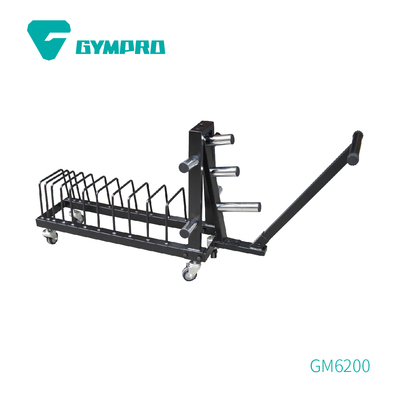 WEIGHT PLATE RACK WITH WHEEL