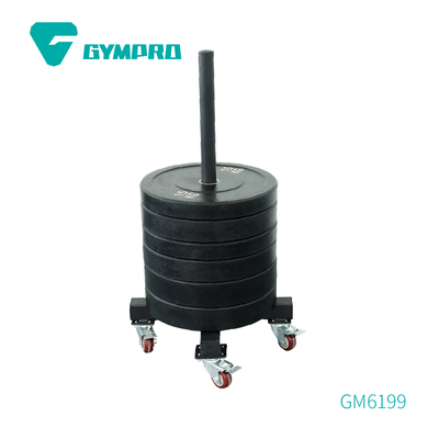 WEIGHT PLATE RACK WITH WHEEL