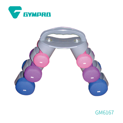NEOPRENE DUMBBELL WITH RACK